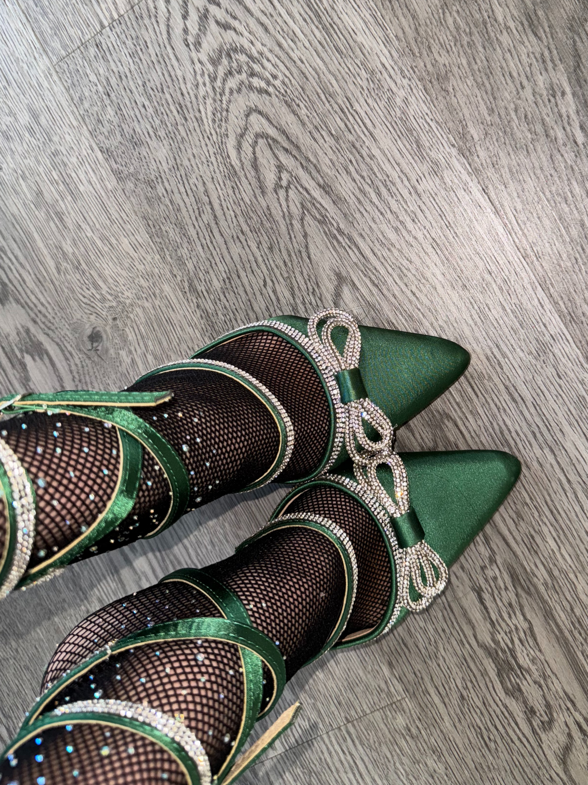 Rhinestone Stockings