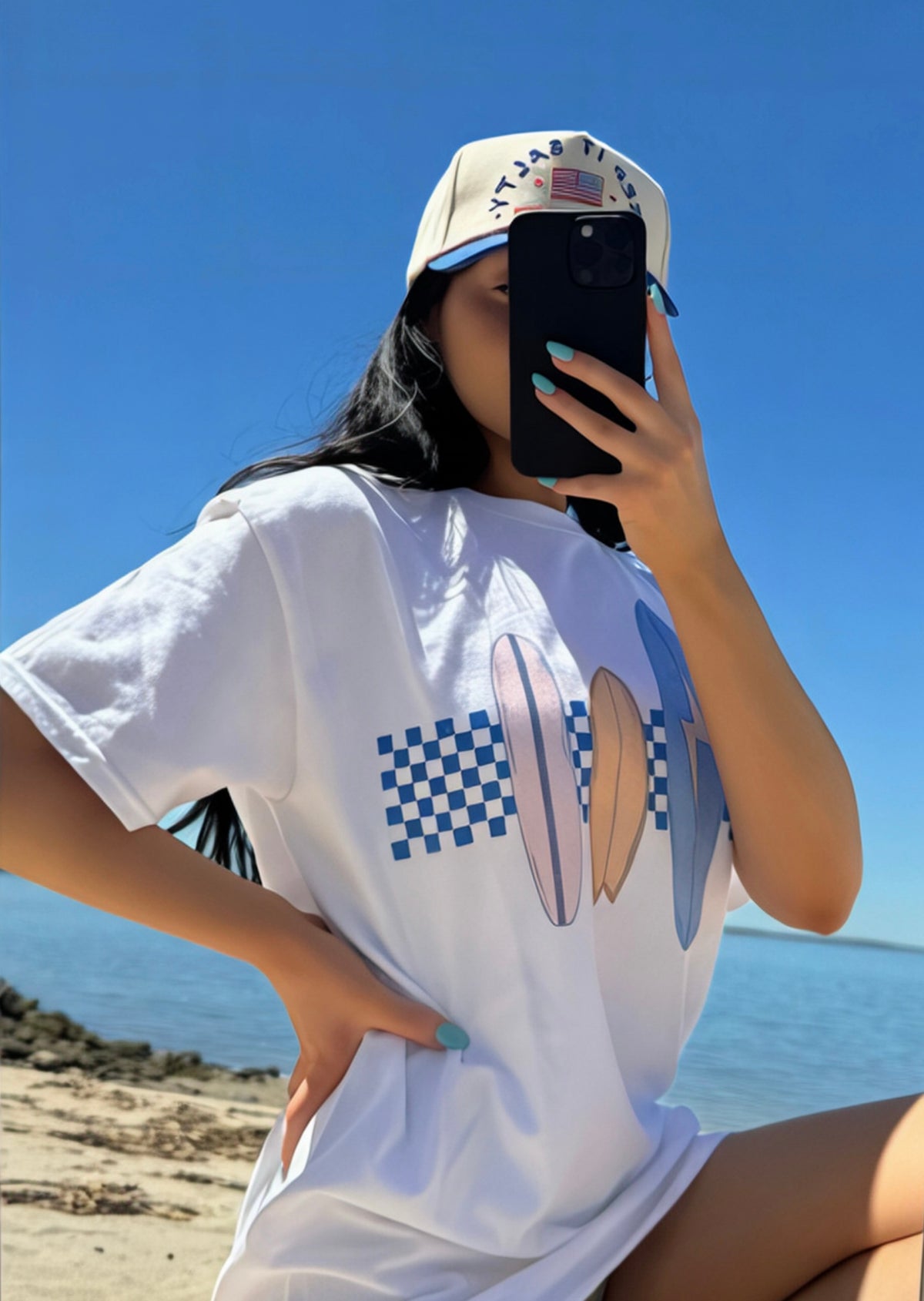 Sunset Surf Tee